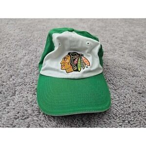 Chicago Blackhawks Hat‎ Cap Mens OS Comcast SportsNet NFL Kick10 Pro Gear Green